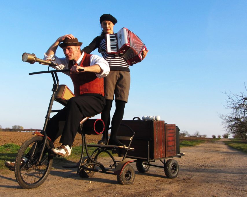 Nostalischer Walkact