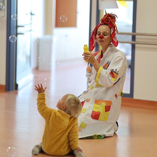 Clown im Krankenhaus